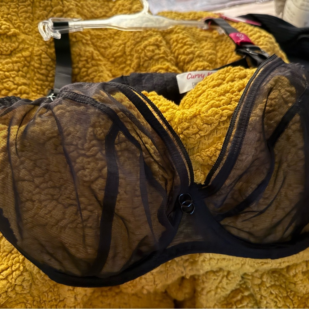 Curvy Kate Black Full-Coverage Bra with Underwire Support - Picture 4 of 6